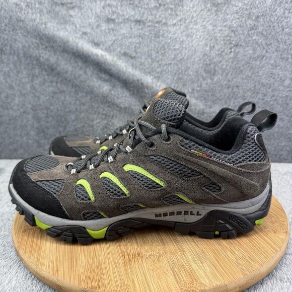 Merrell Shoes Mens Size 11 Gray Granite Kryptonite Hiking Trail Vibram J39179 main image 11